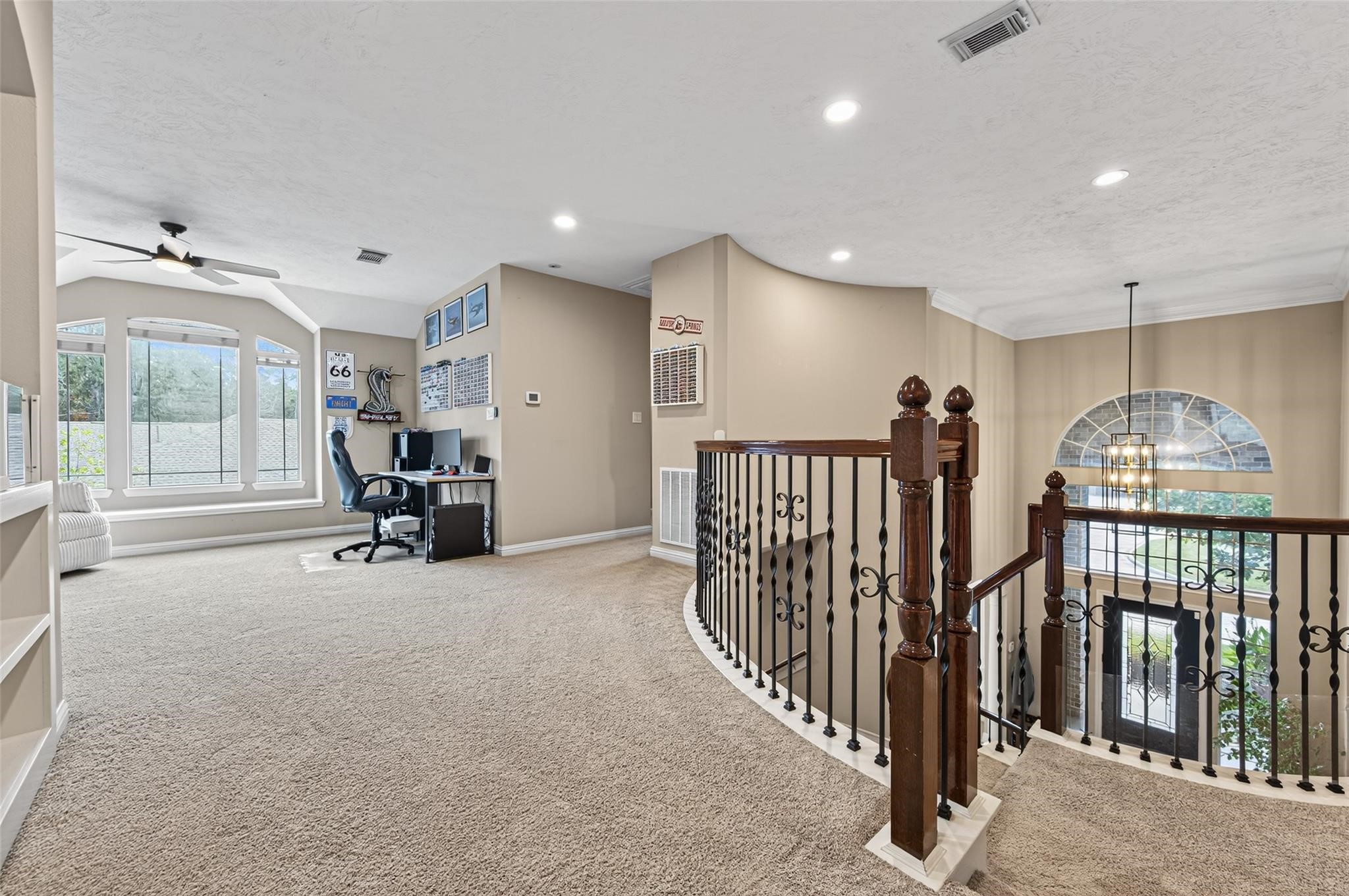 2007 Cliff Manor Drive Conroe, TX 77304 - Photo 20 of 35 a view of game room with windows