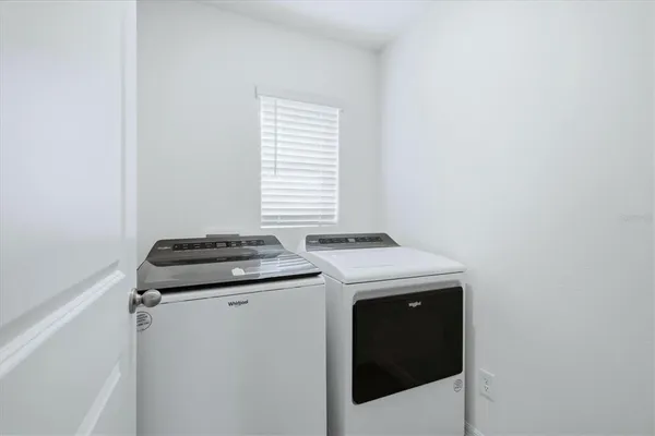 a view of a yard with an outdoor space