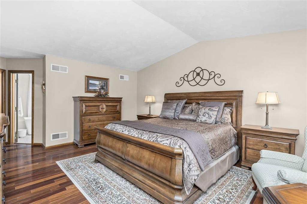 156 Revo Road Pittsburgh, PA 15236 - Photo 19 of 28 The cathedral ceiling and room size can accomodate ANY bed style!