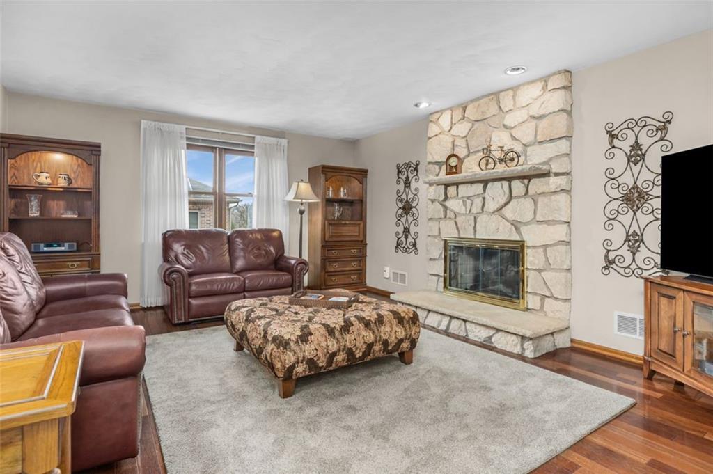 Gather with friends to cheer your favorite team...or snuggle in front of the fireplace on movie night!