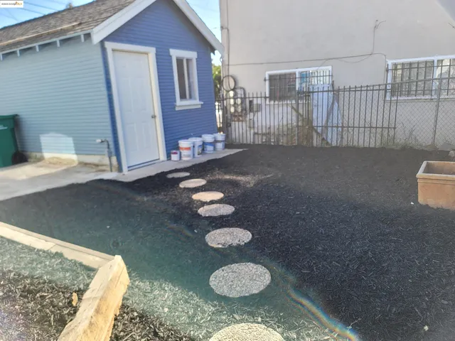 a view of a water heater room