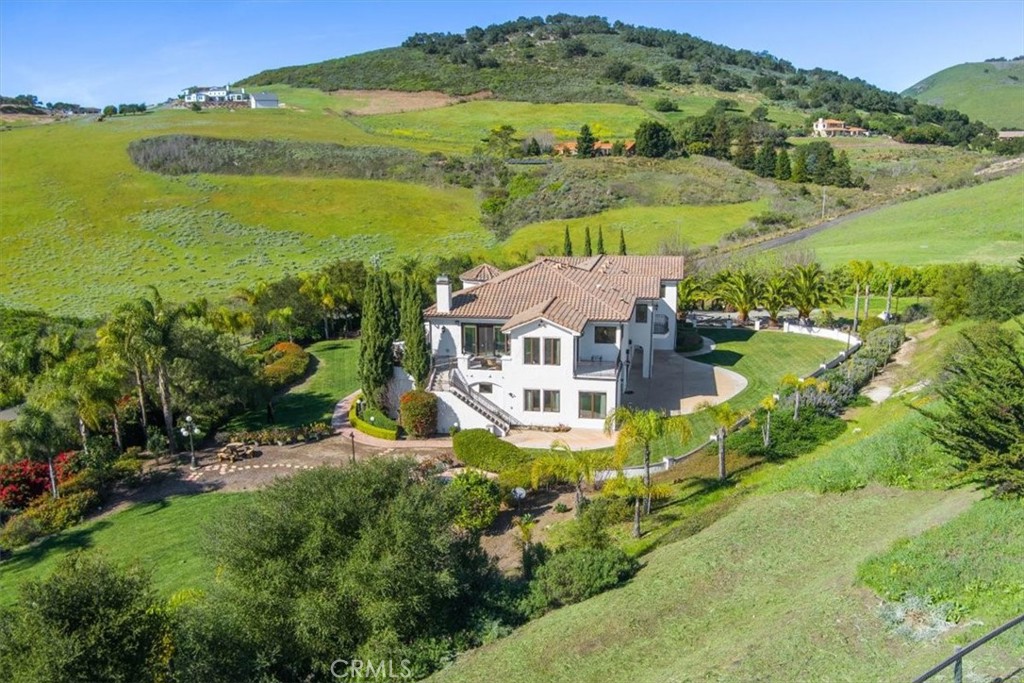 775 Riata Lane Nipomo, CA 93444 - Photo 44 of 48 an aerial view of a house with a garden