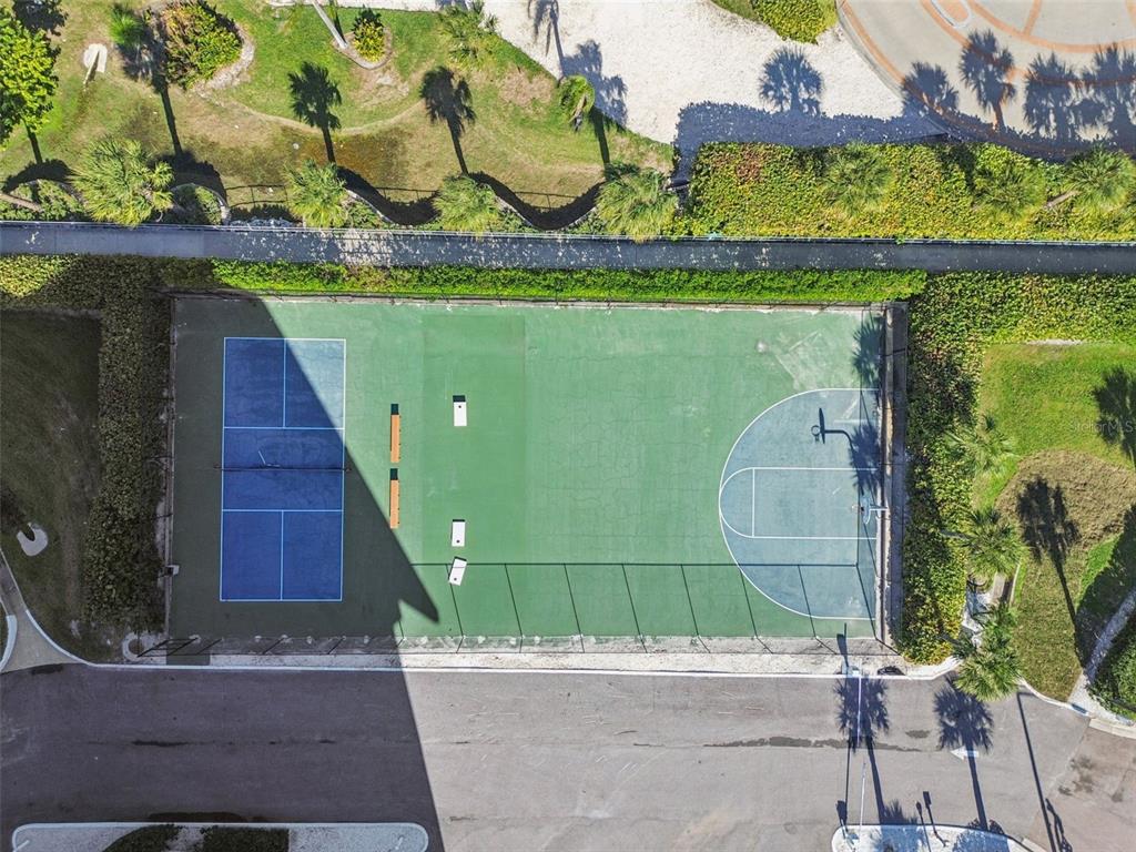 1586 Gulf Boulevard, Unit 2502 Clearwater Beach, FL 33767 - Photo 38 of 47 a small pool with a outdoor space