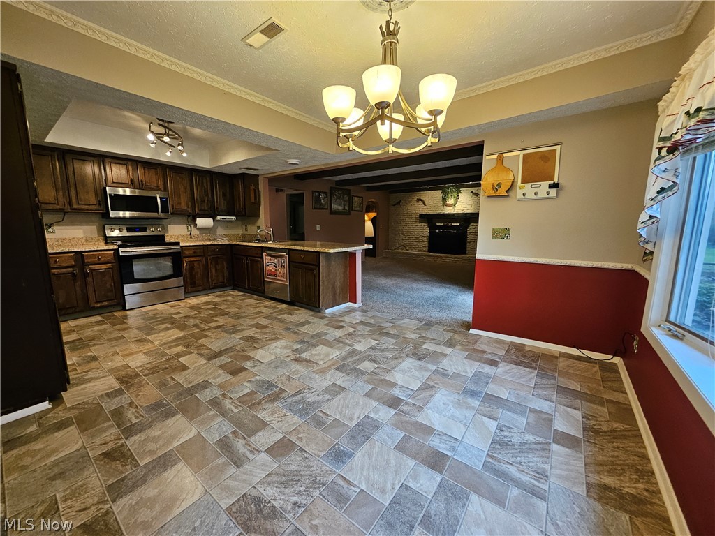 16551 Drake Road Strongsville, OH 44136 - Photo 9 of 50 Kitchen view from corner of dining area