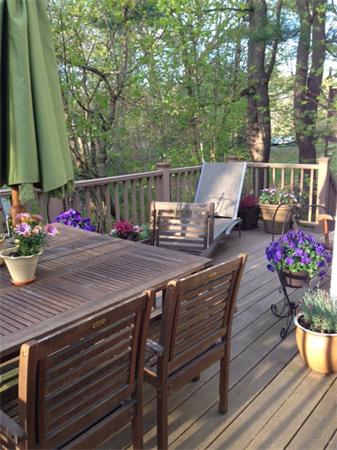169 Islington Road Newton, MA 02466 - Photo 14 of 16 a view of outdoor space yard deck and deck