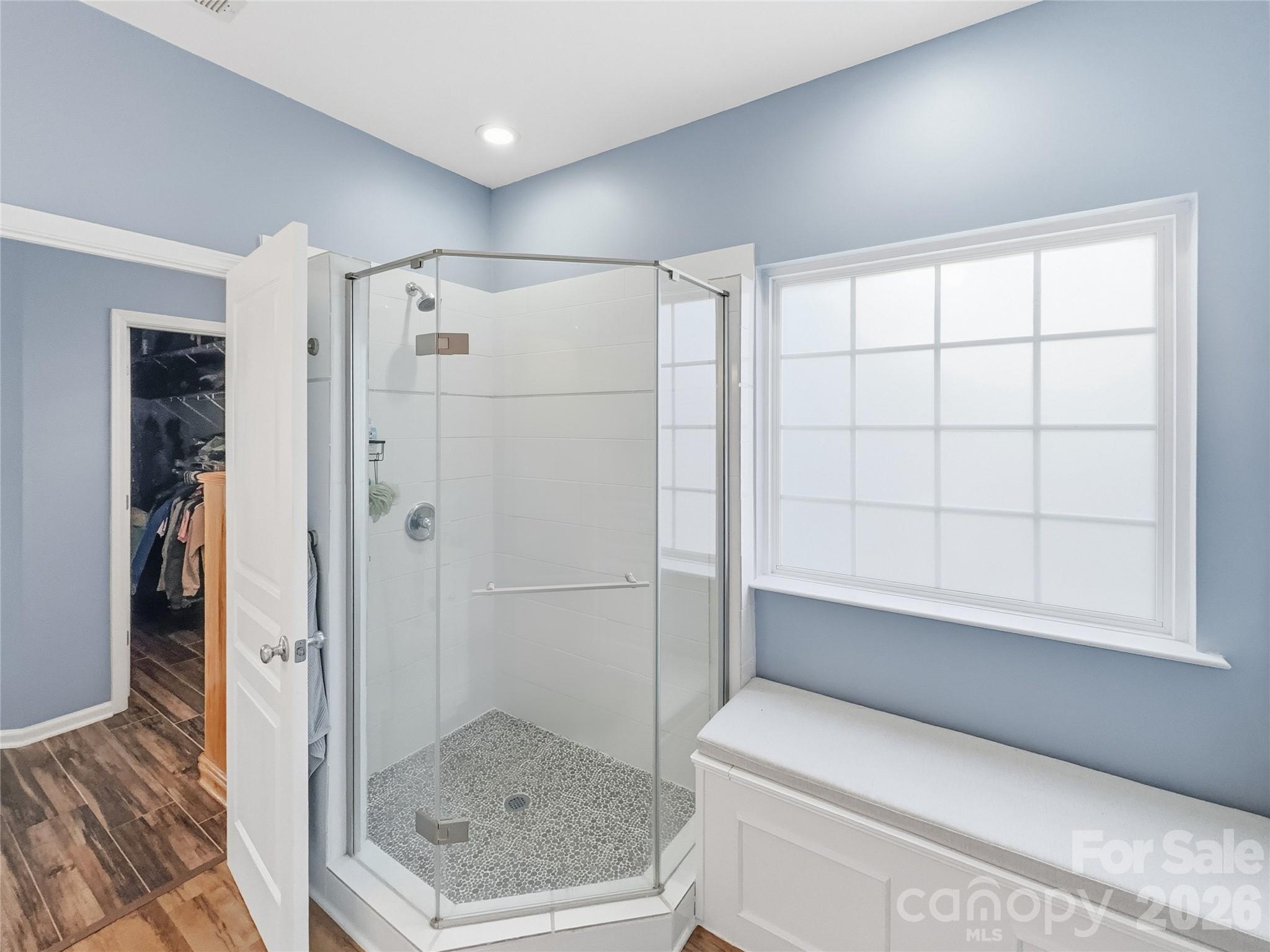 179 Whitley Mills Road, Unit 44 Fort Mill, SC 29708 - Photo 15 of 25 a bathroom with a shower and a toilet
