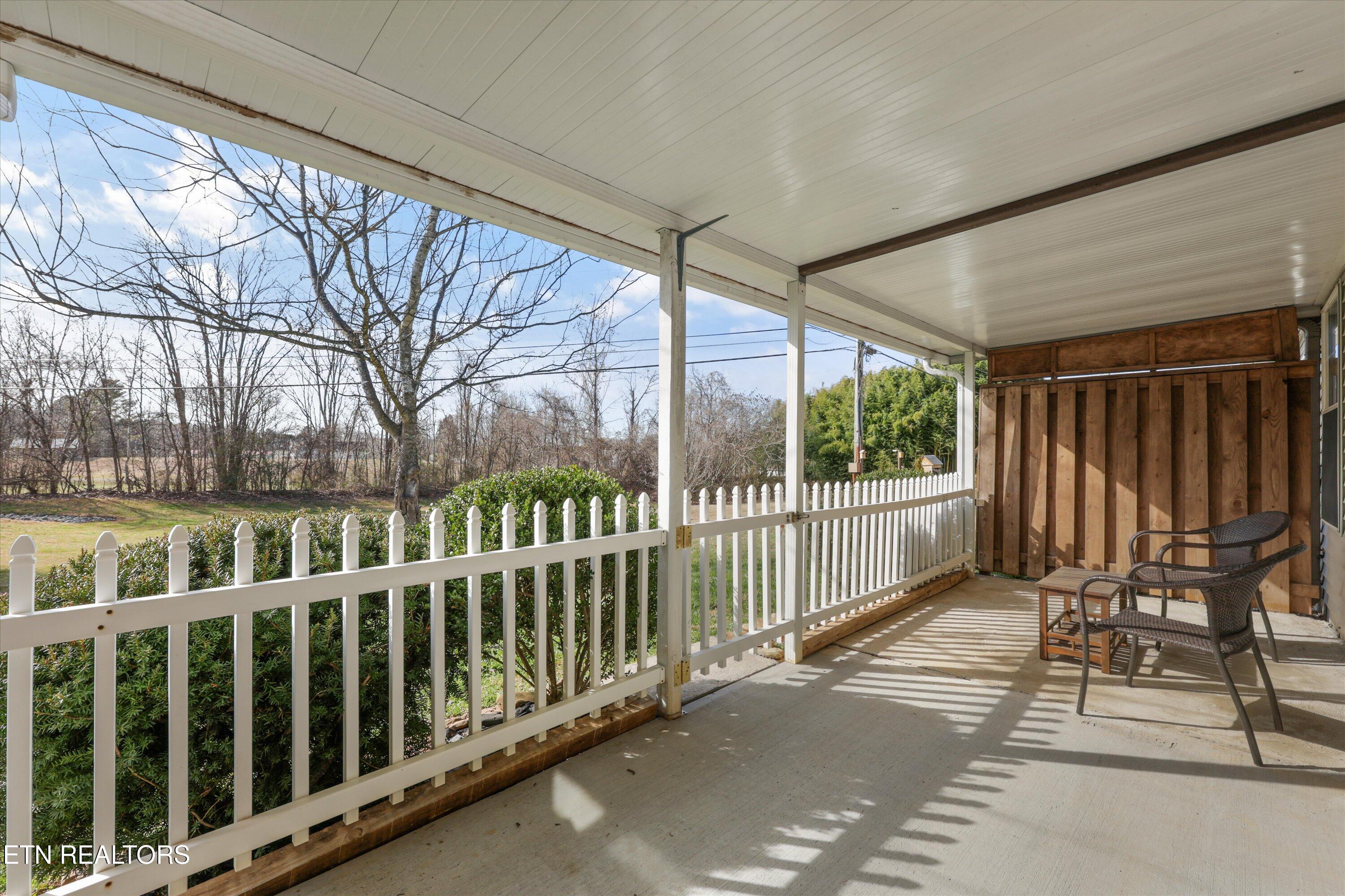7213 Lyngate Boulevard Powell, TN 37849 - Photo 26 of 39 Very Large Covered Back Porch