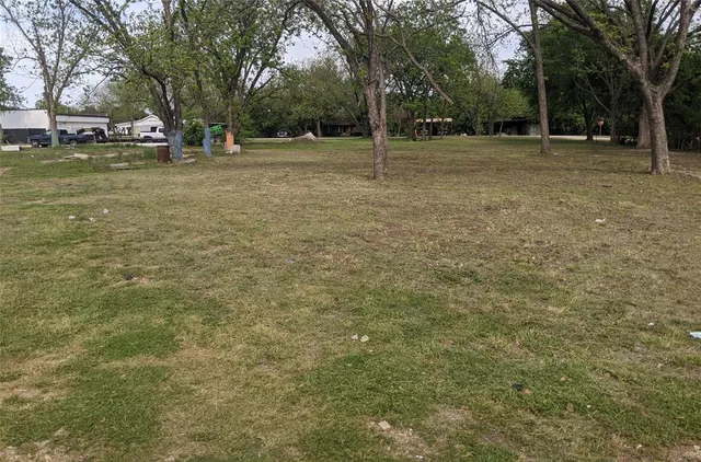 a view of a tree in front of a house