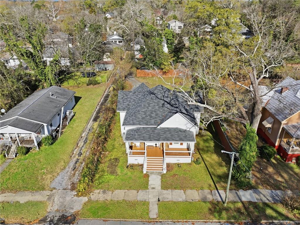 18 Butler Street Rome, GA 30161 - Photo 25 of 26 an aerial view of residential houses with yard