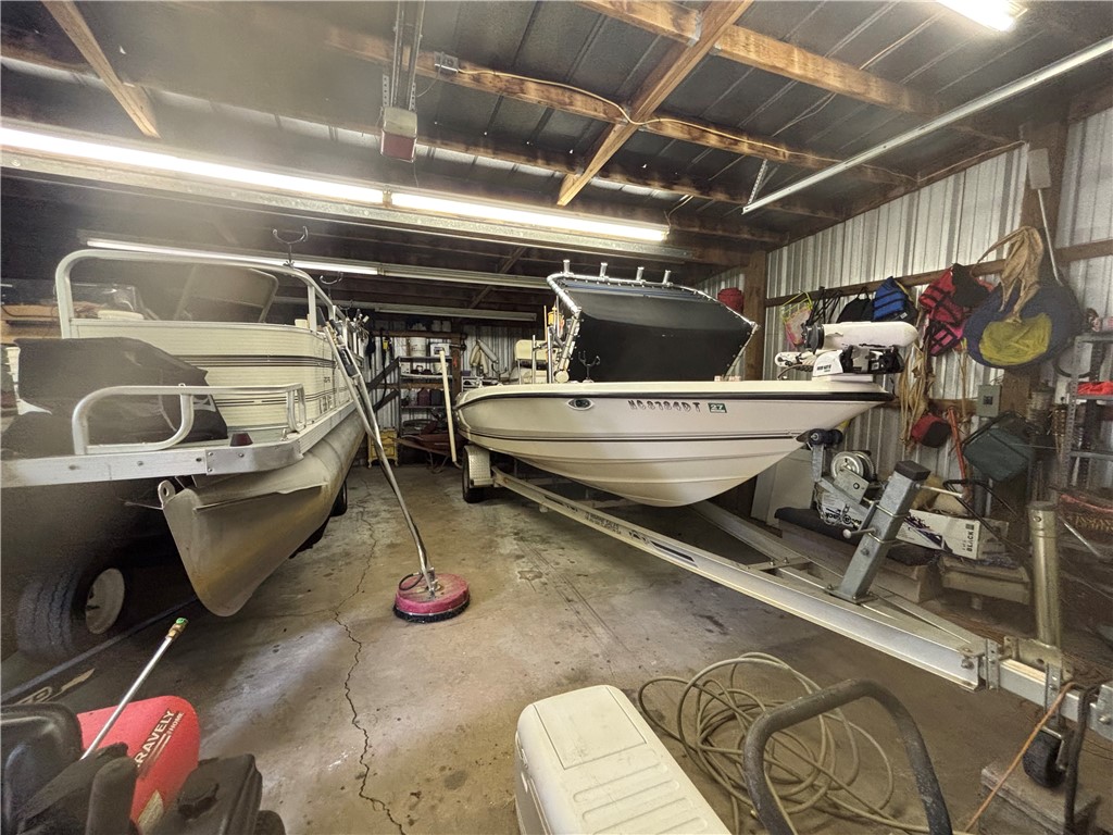1901 Hattons Ford Road Townville, SC 29689 - Photo 28 of 33 A spacious storage area, ideal for recreational vehicles, offers ample overhead clearance.