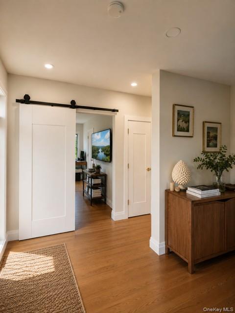 64 Sagamore Road, Unit 6L Bronxville, NY 10708 - Photo 3 of 11 Hallway to Bedrooms and Bath- New White oak flooring through-out apartment