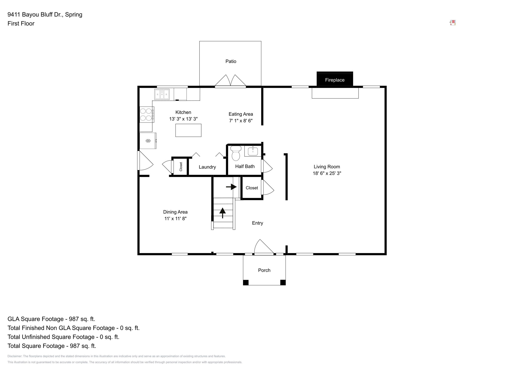 9411 Bayou Bluff Drive Spring, TX 77379 - Photo 20 of 21