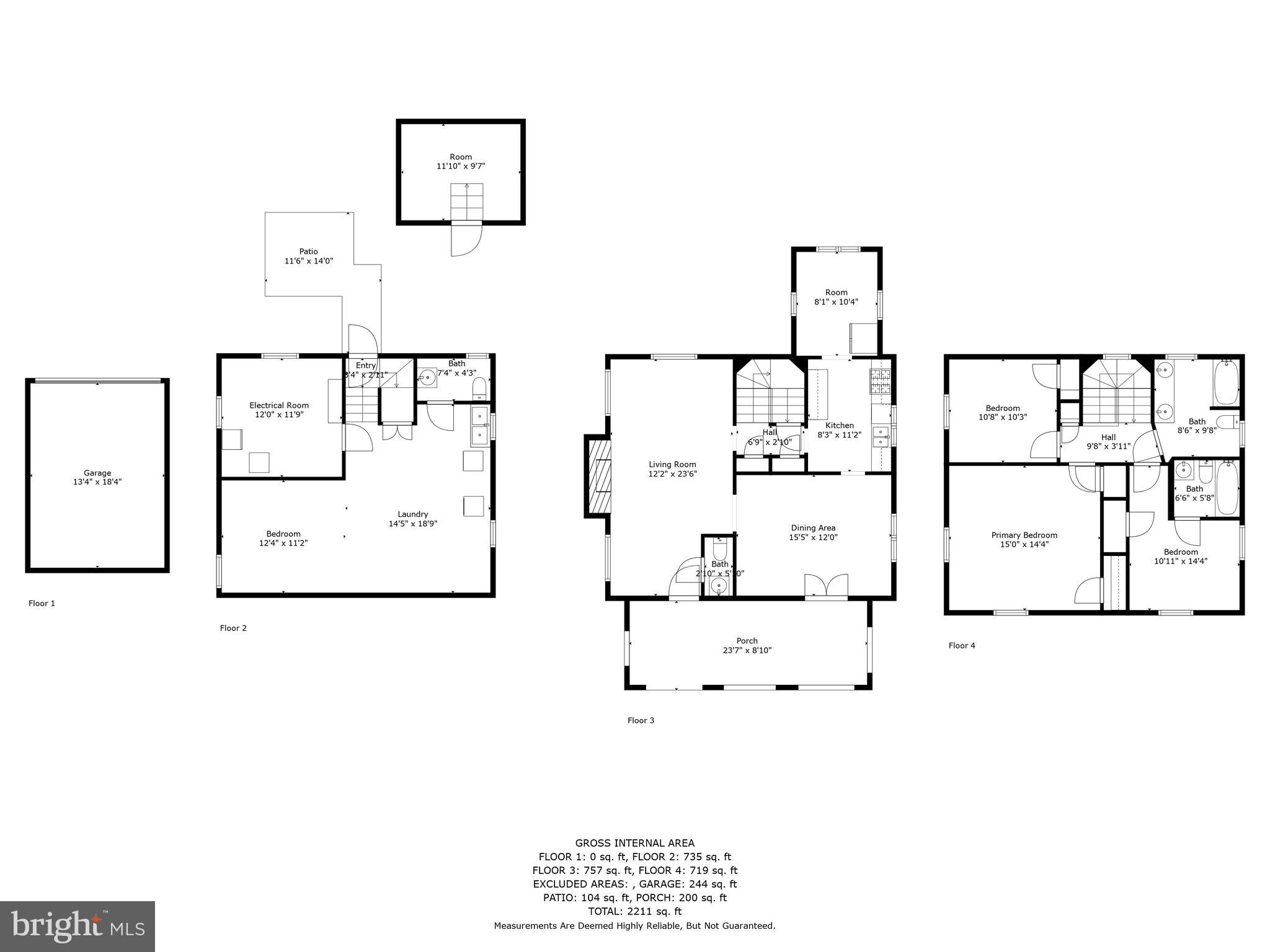 4130 Westview Road Baltimore, MD 21218 - Photo 41 of 45 Floor Plan