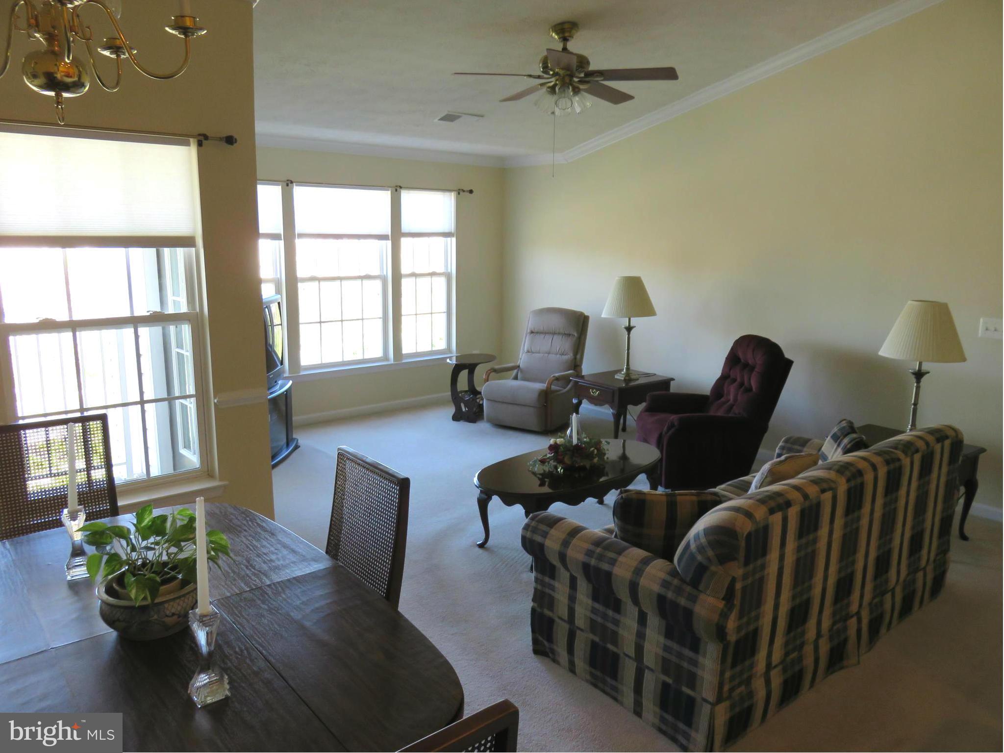 9604 Haven Farm Road, Unit K Perry Hall, MD 21128 - Photo 11 of 24 a living room with furniture and a potted plant