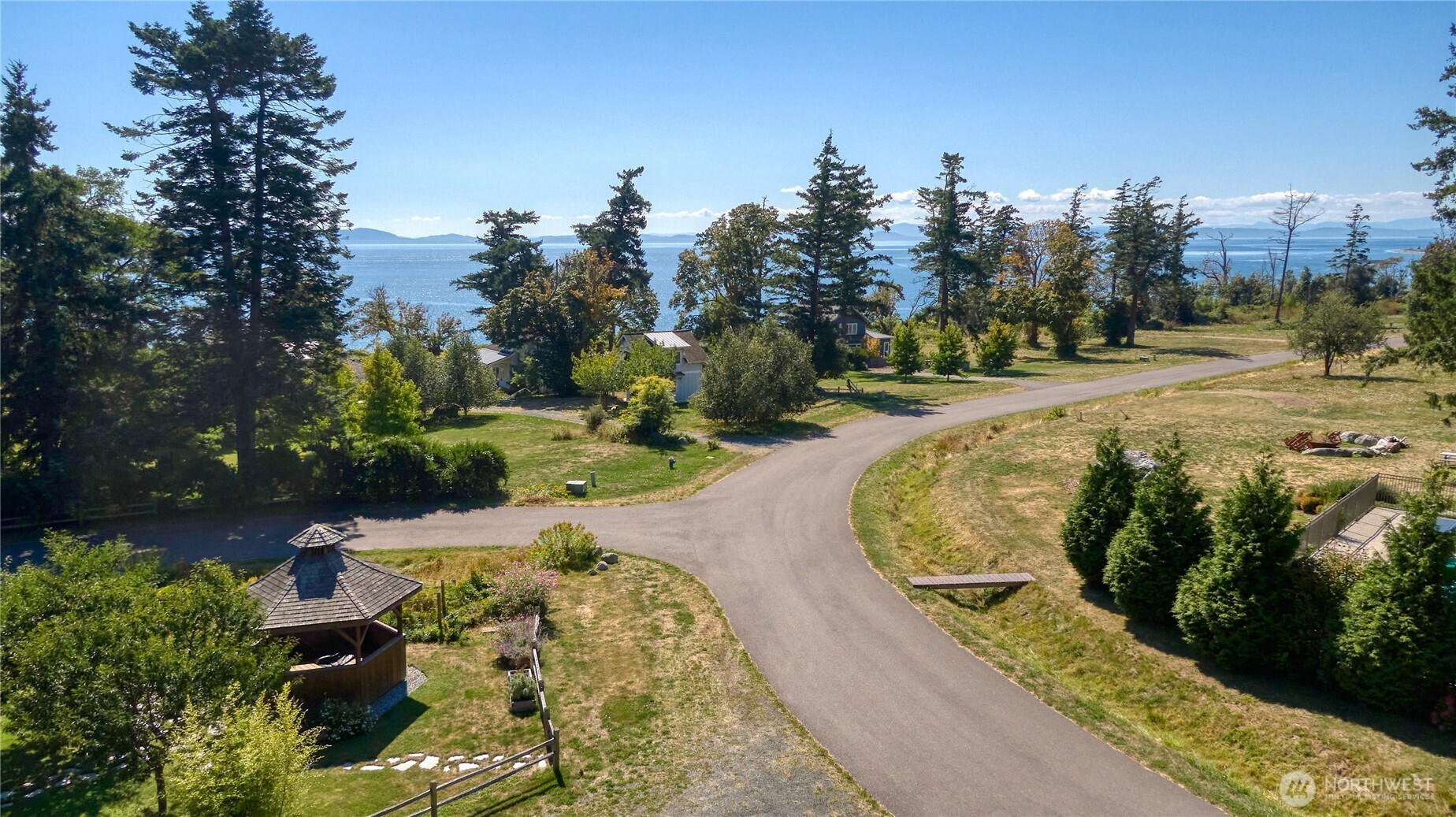 2128 Seabright Loop Point Roberts, WA 98281 - Photo 3 of 13 a view of a swimming pool with a yard