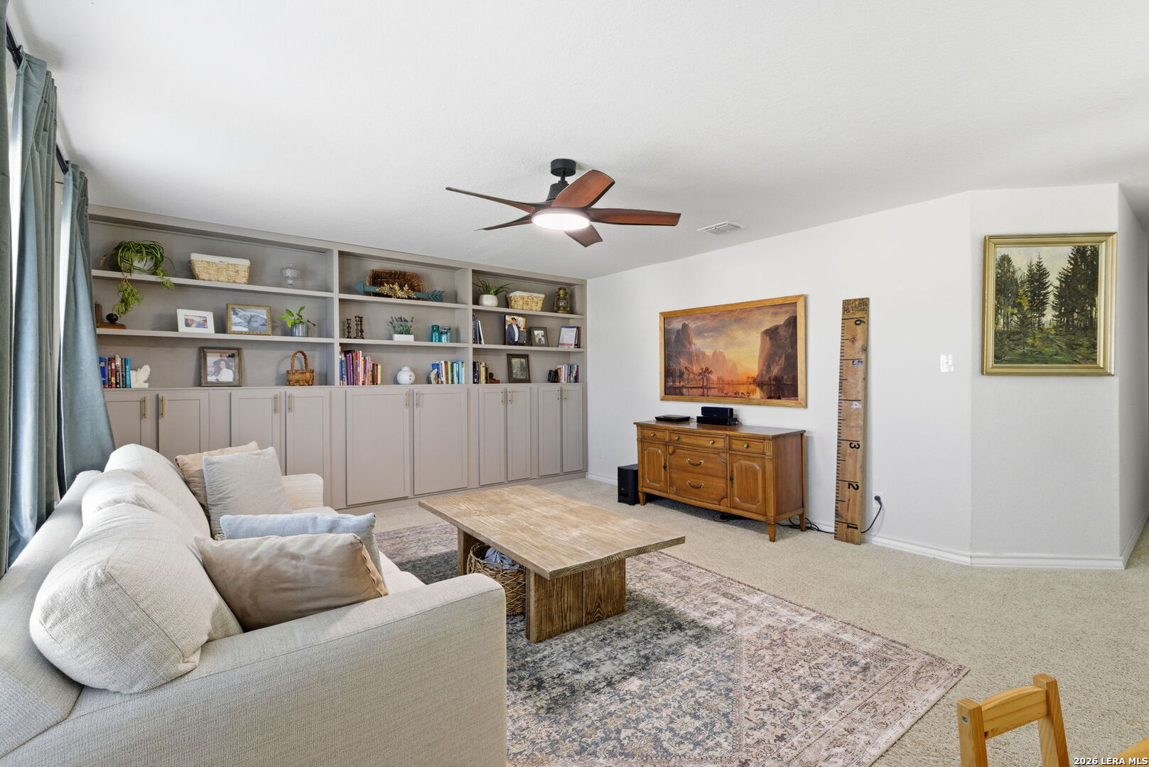 3410 Copper Acres Bulverde, TX 78163 - Photo 35 of 50 a living room with furniture and wooden floor