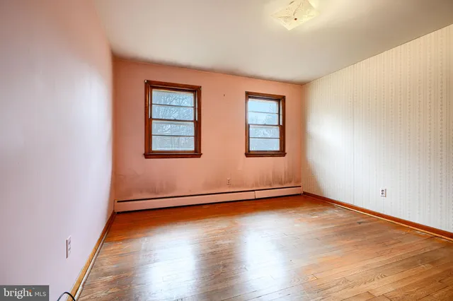 a view of empty room