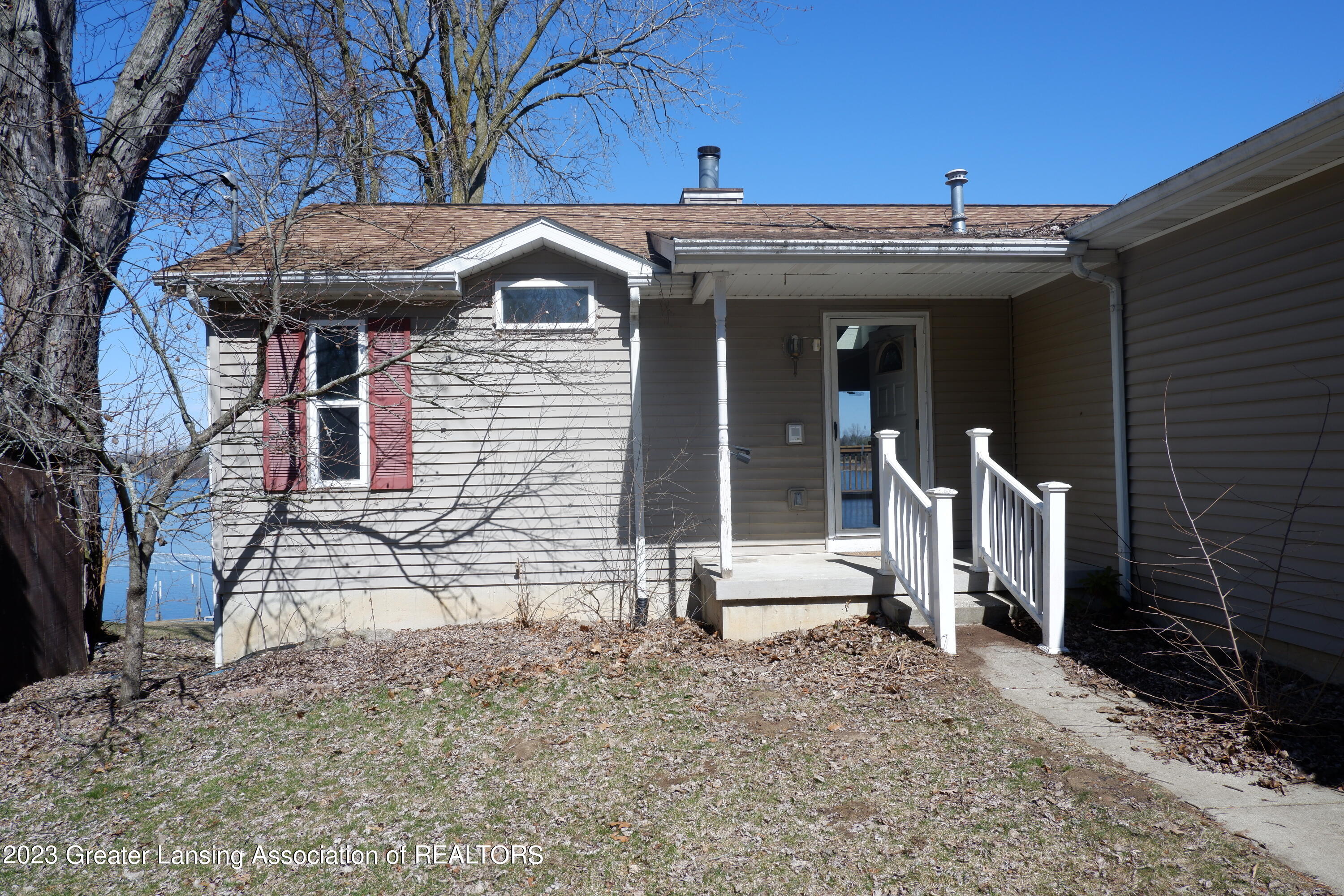 Covered front porch