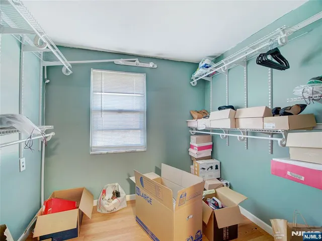 a room with storage and utility