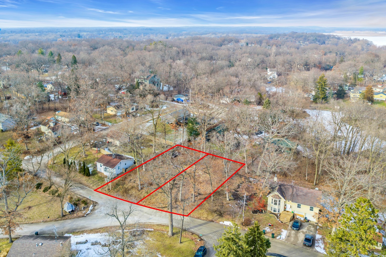 27580 West Stonegate Drive Spring Grove, IL 60081 - Photo 1 of 14 an aerial view of beach and residential space
