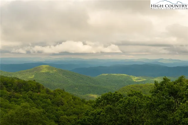 a view of an ocean and beach