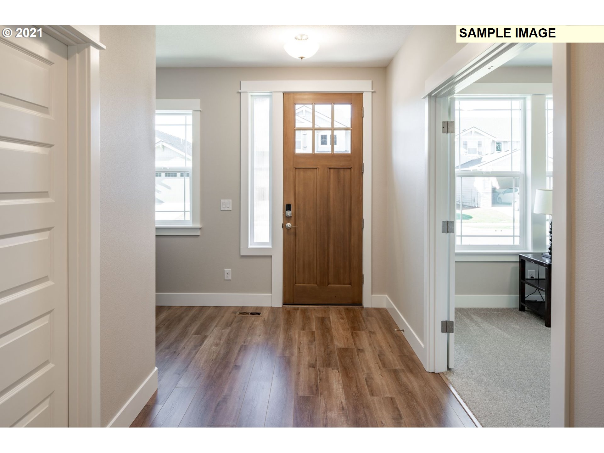 South Cherry Grove Way Ridgefield, WA 98642 - Photo 5 of 32 a view of an empty room with a window