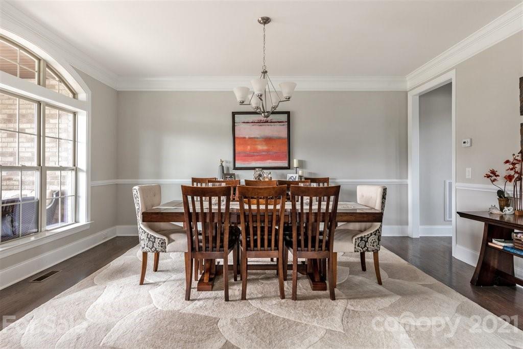 4000 Flowering Peach Road Marvin, NC 28173 - Photo 3 of 48 a view of a dining room with furniture window and outside view