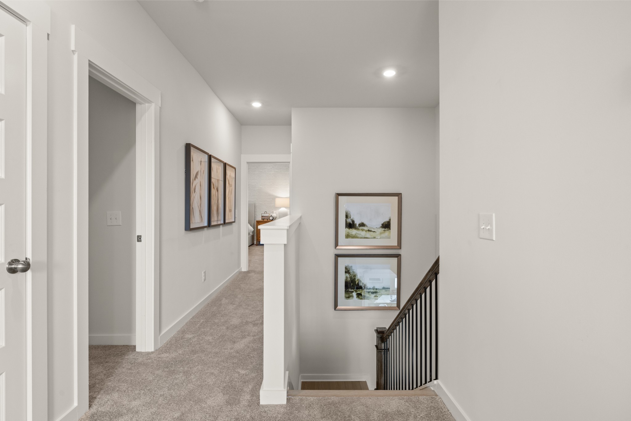 481 Mclemore Ridge Clarksville, TN 37043 - Photo 34 of 66 a view of a hallway with a livingroom and a hallway