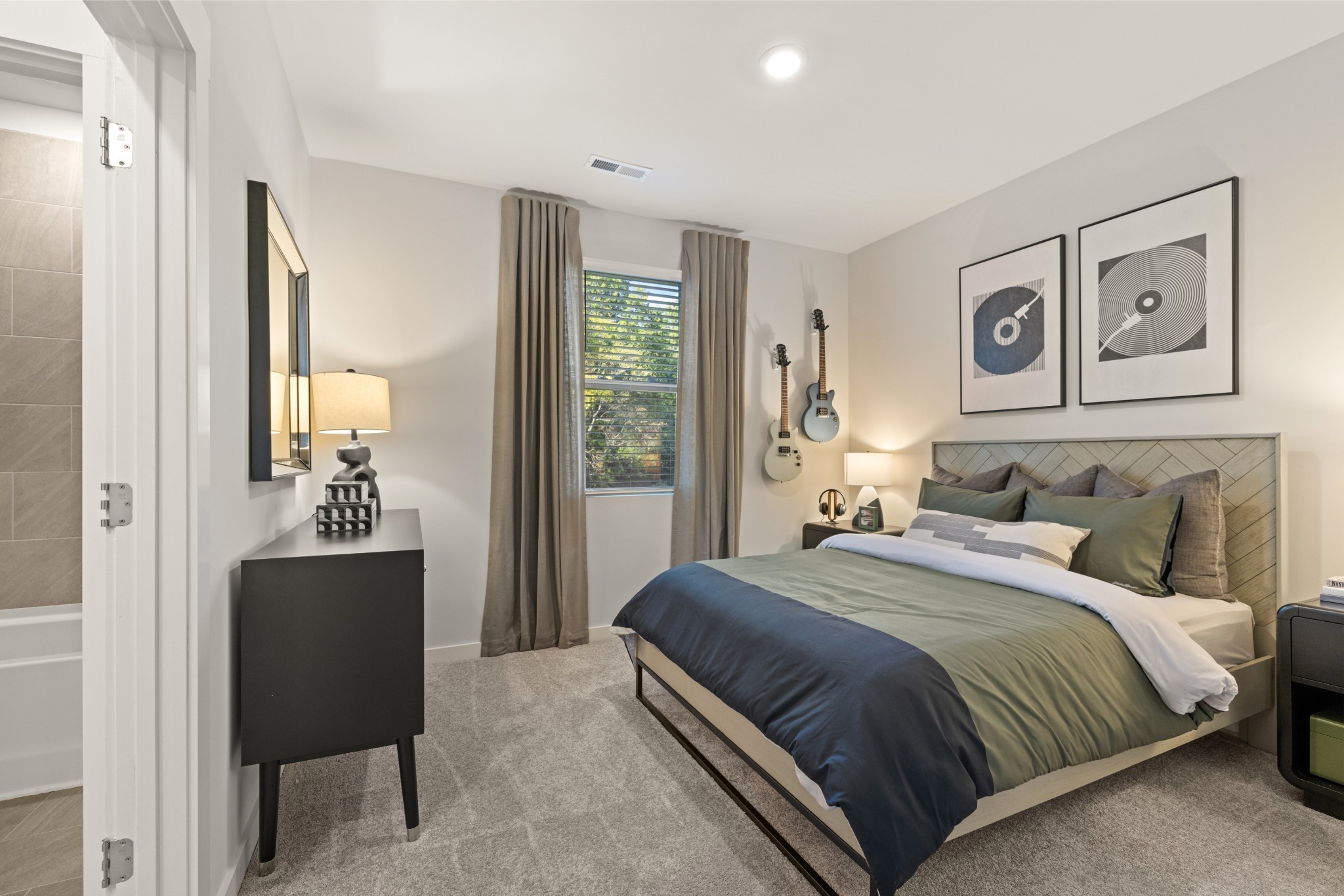 481 Mclemore Ridge Clarksville, TN 37043 - Photo 51 of 66 a bedroom with a bed and a painting on the wall