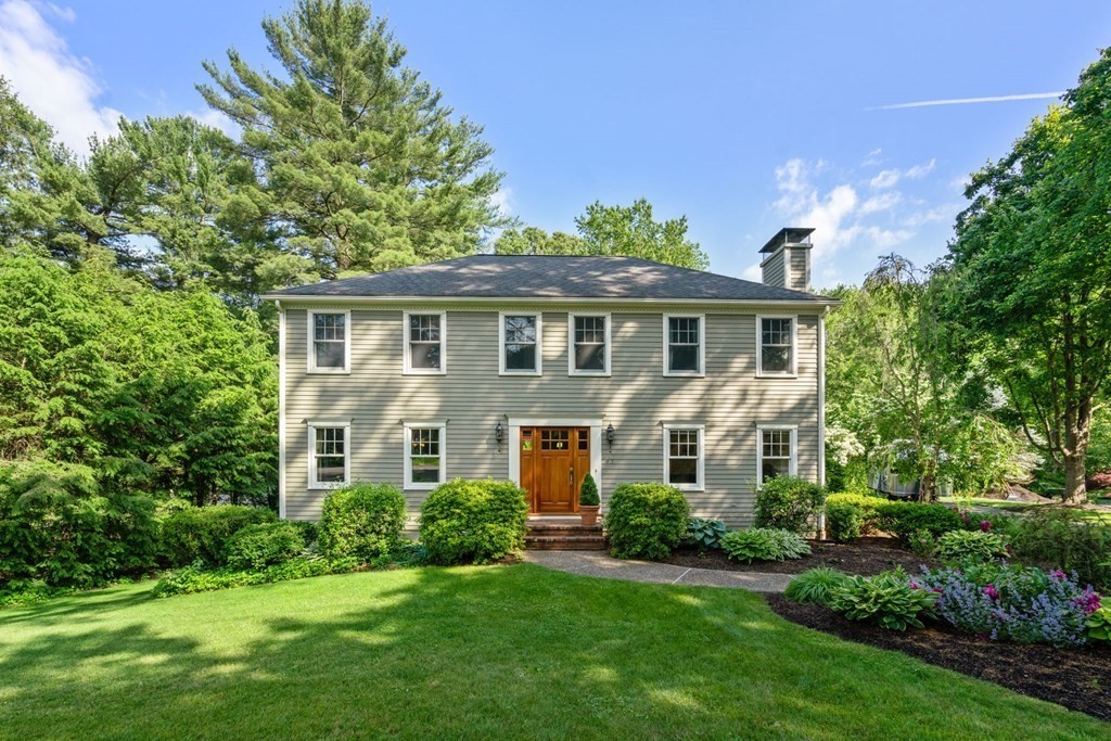 45 Upson Road Wellesley, MA 02482 - Photo 1 of 37 a front view of a house with a yard