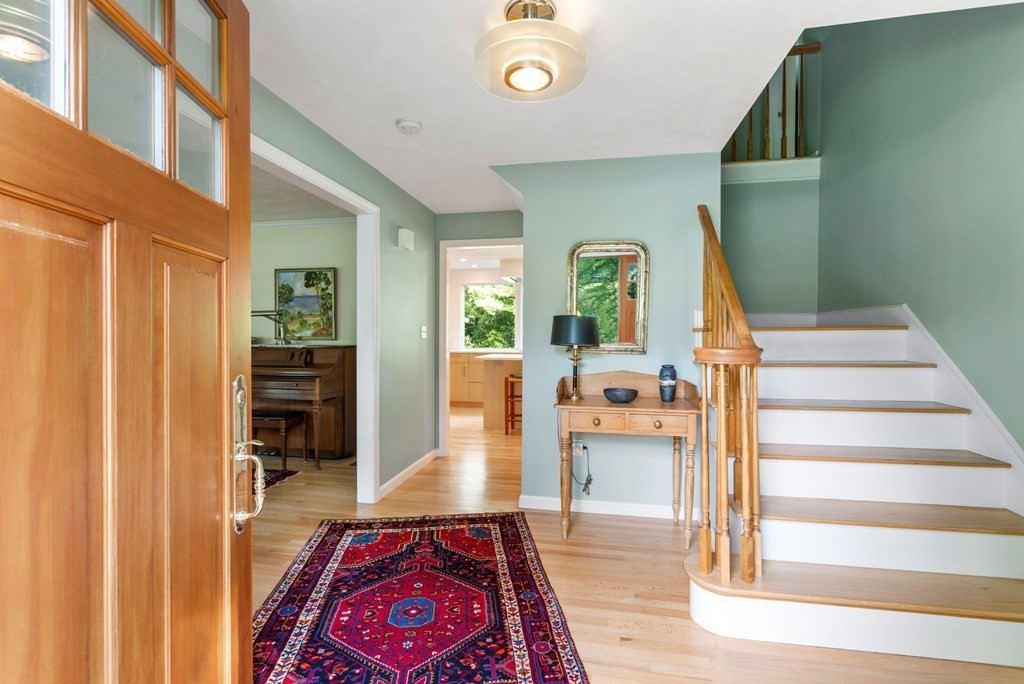 45 Upson Road Wellesley, MA 02482 - Photo 13 of 37 a view of entryway and hall with wooden floor
