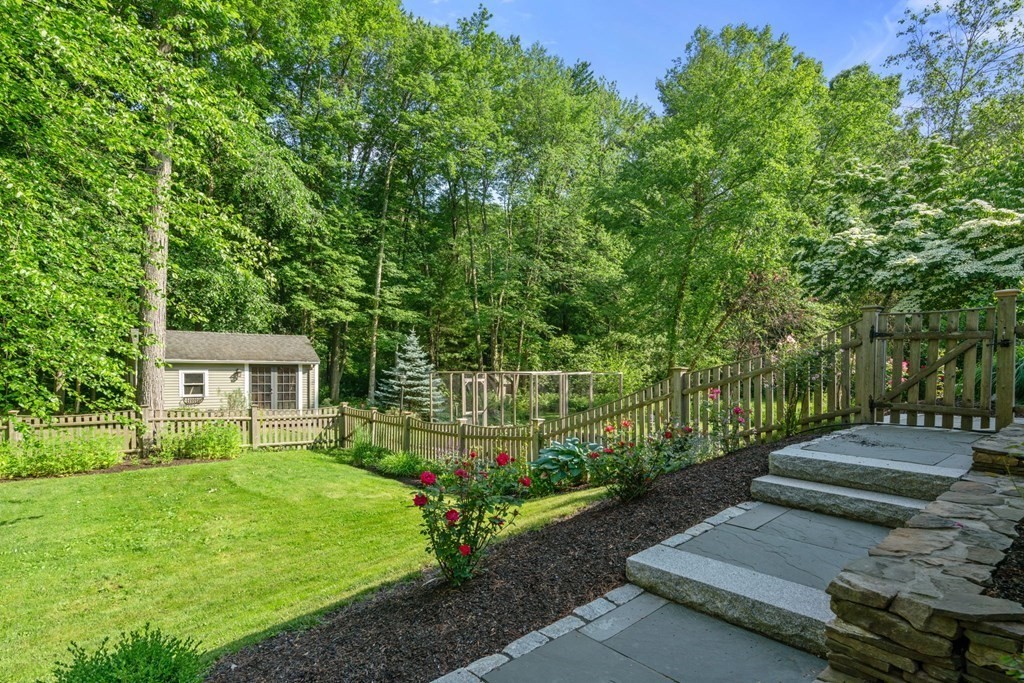 45 Upson Road Wellesley, MA 02482 - Photo 29 of 37 a view of house with backyard