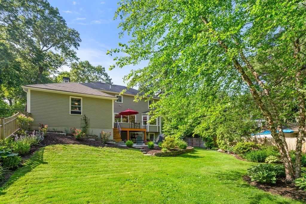 45 Upson Road Wellesley, MA 02482 - Photo 3 of 37 a view of a house with a backyard