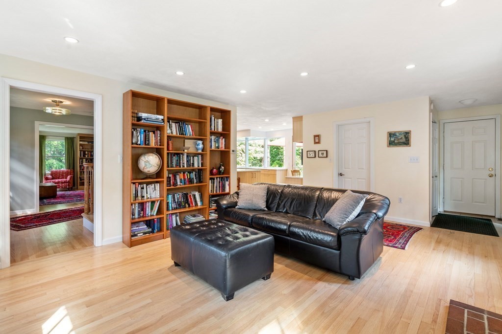 45 Upson Road Wellesley, MA 02482 - Photo 7 of 37 a living room with furniture and wooden floor