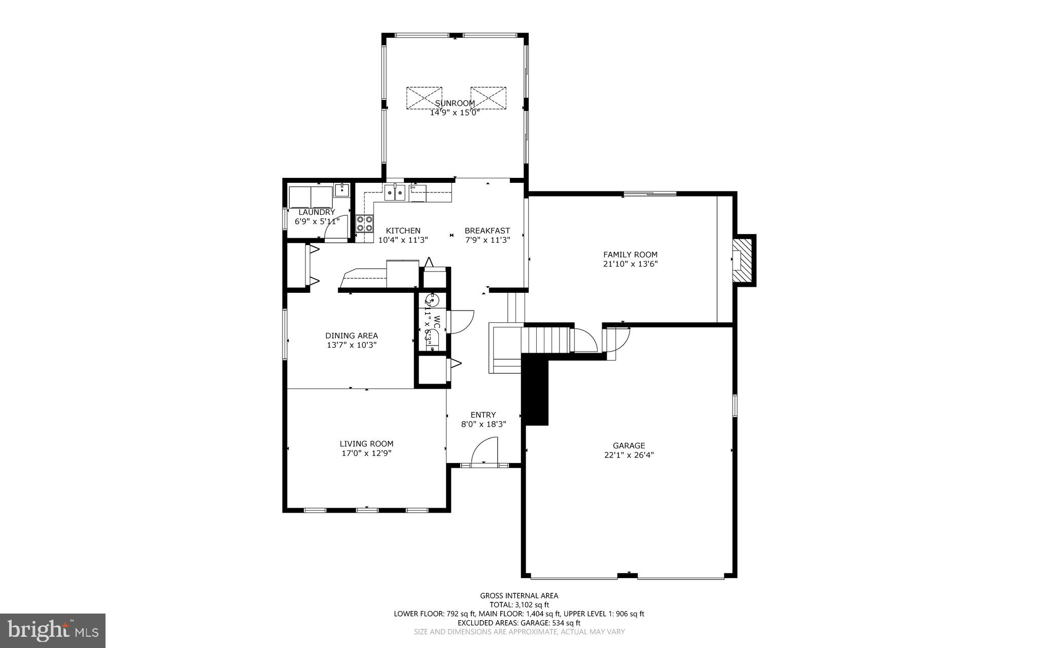4404 Rendale Court Olney, MD 20832 - Photo 30 of 32 a picture of floor plan