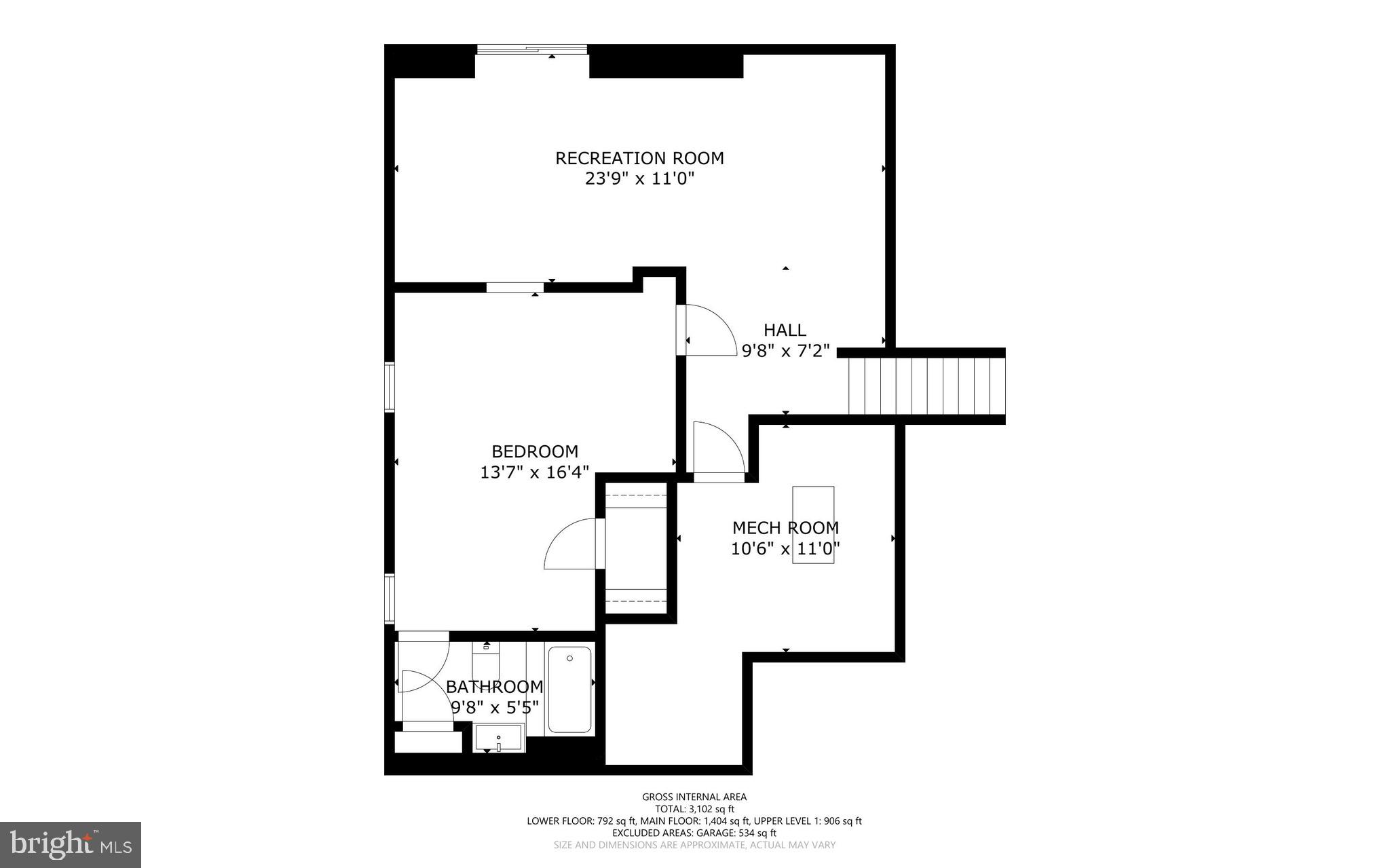 4404 Rendale Court Olney, MD 20832 - Photo 32 of 32 a picture of a wall with a bench in it