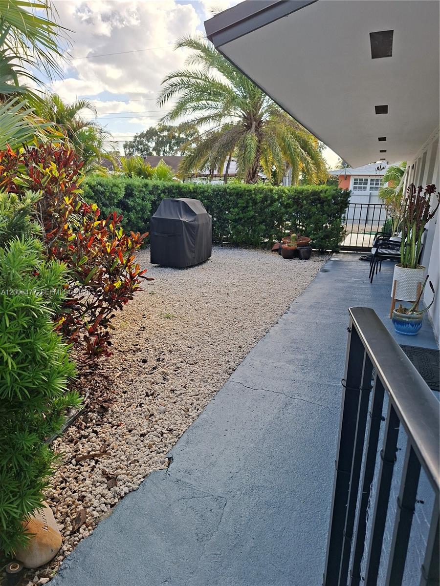 1814 Southwest 97th Terrace, Unit A Miramar, FL 33025 - Photo 3 of 9 a view of a garden with plants