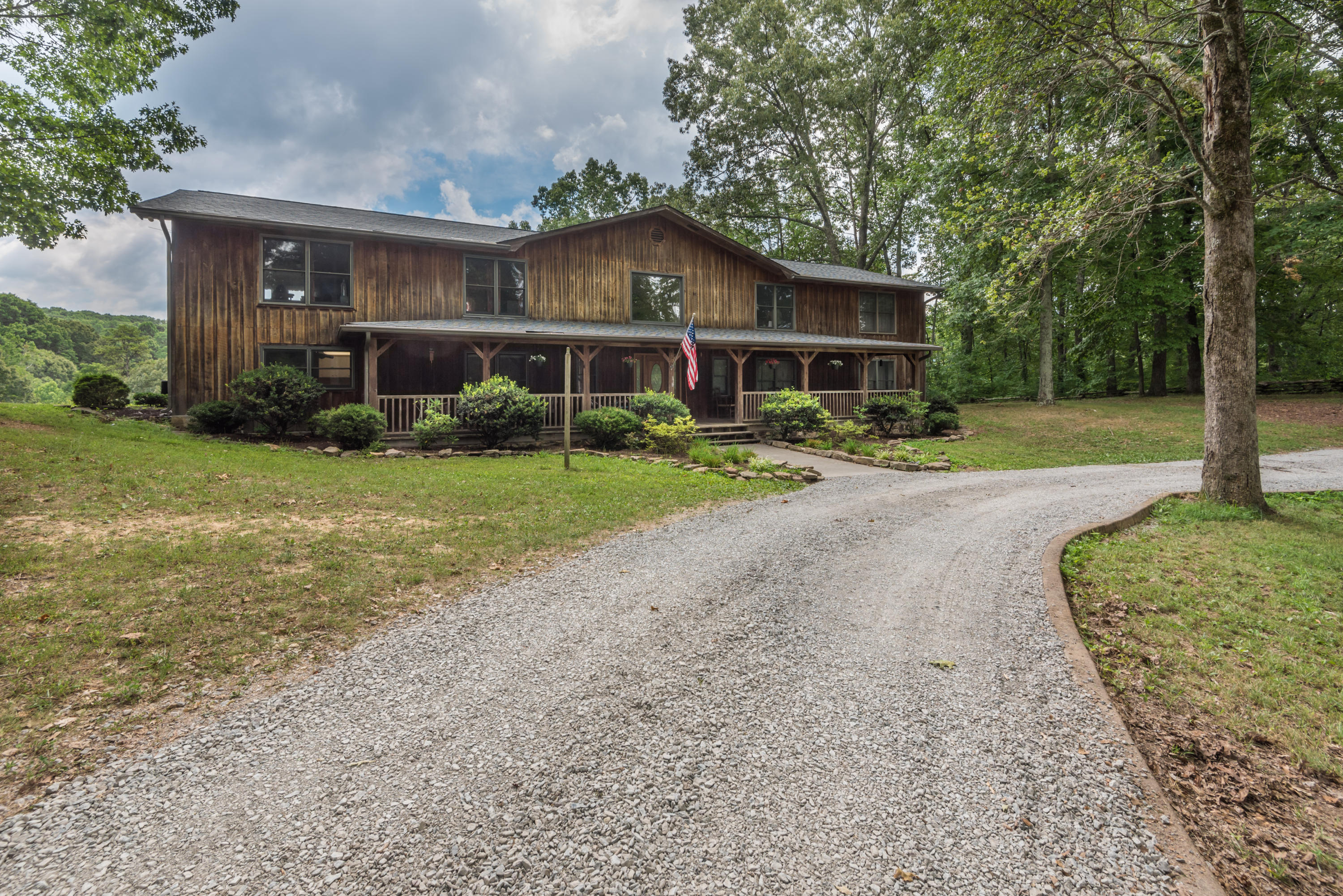 607 Merritt Road Washburn, TN 37888 - Photo 30 of 40 Large Front Porch