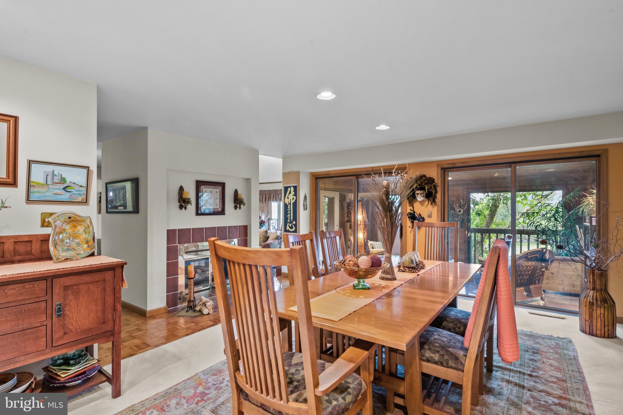 16 Golfview Lane Reading, PA 19606 - Photo 26 of 70 a view of a dining room with furniture window and outside view