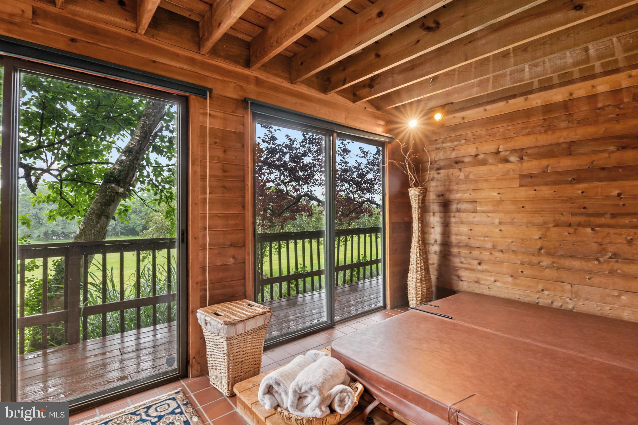 16 Golfview Lane Reading, PA 19606 - Photo 33 of 70 Hot tub next to Irish Pub