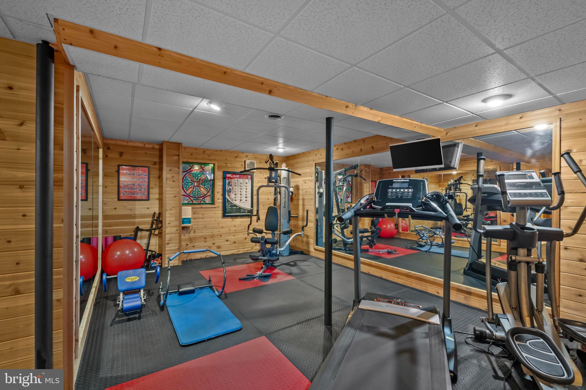 16 Golfview Lane Reading, PA 19606 - Photo 52 of 70 a view of a room with gym equipment