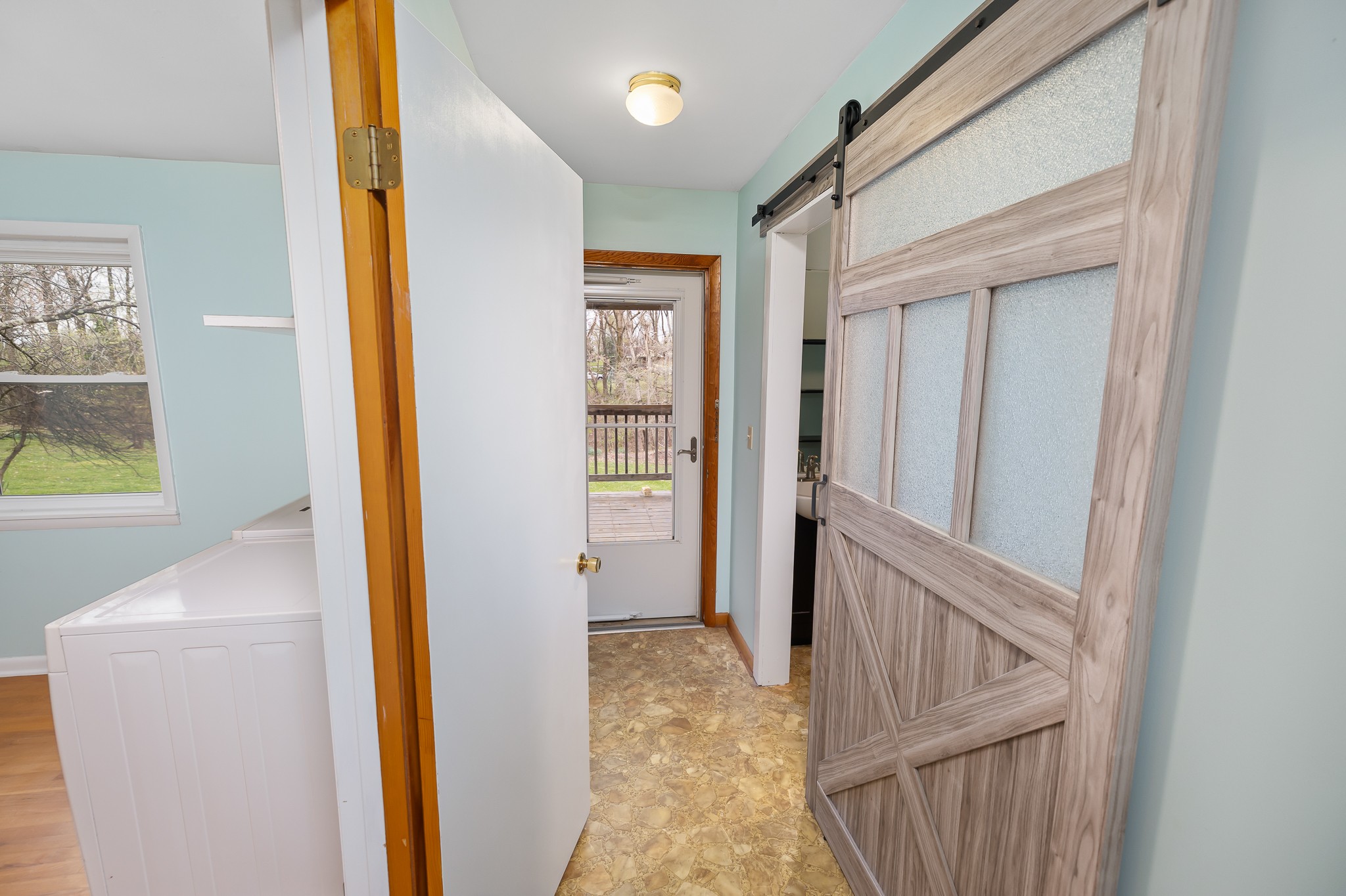 111 Cothron Drive Lafayette, TN 37083 - Photo 23 of 33 a view of a hallway with wooden floor and entryway
