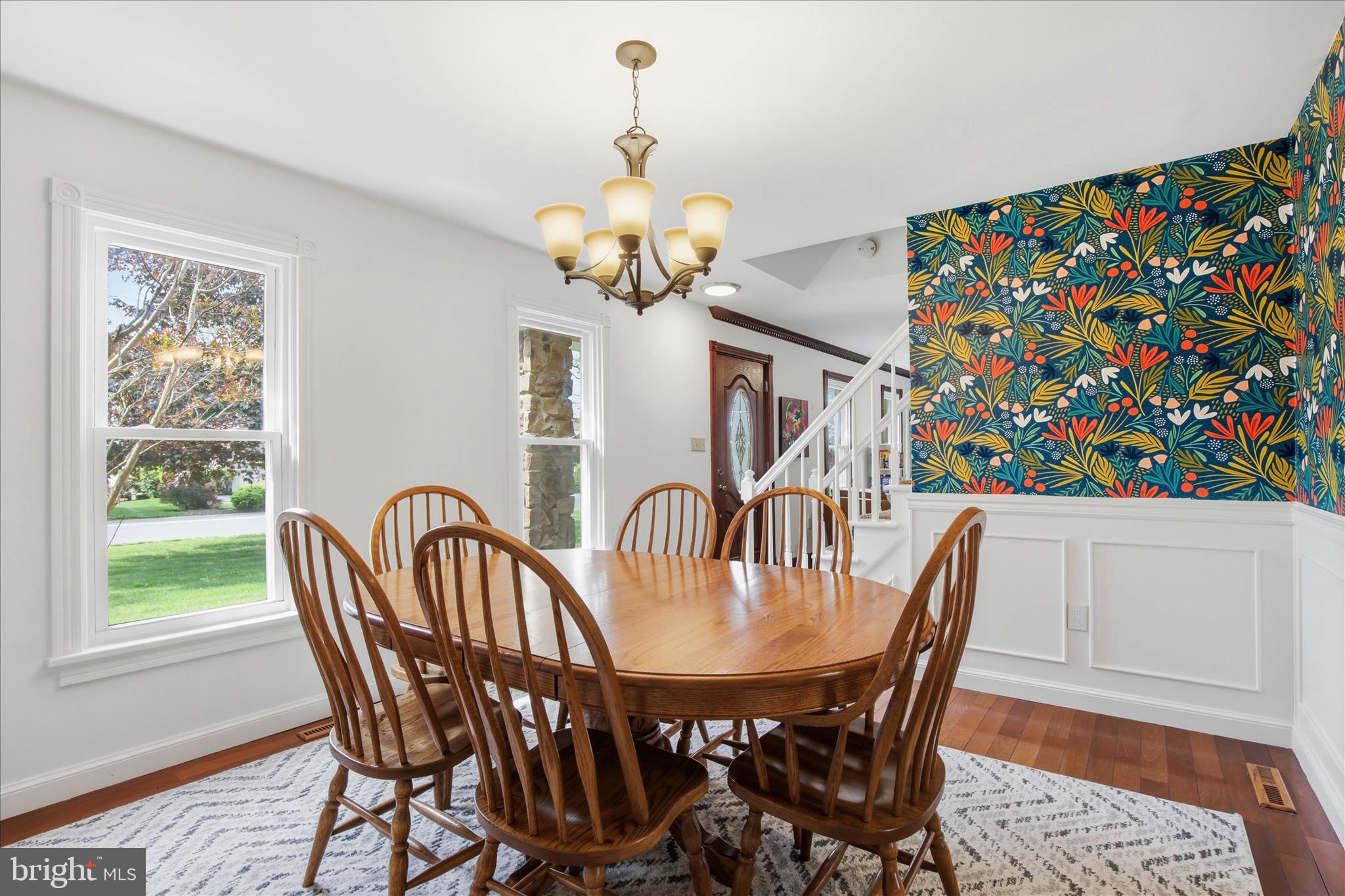 237 Delp Road Lancaster, PA 17601 - Photo 10 of 47 a view of a dining room with furniture and a chandelier