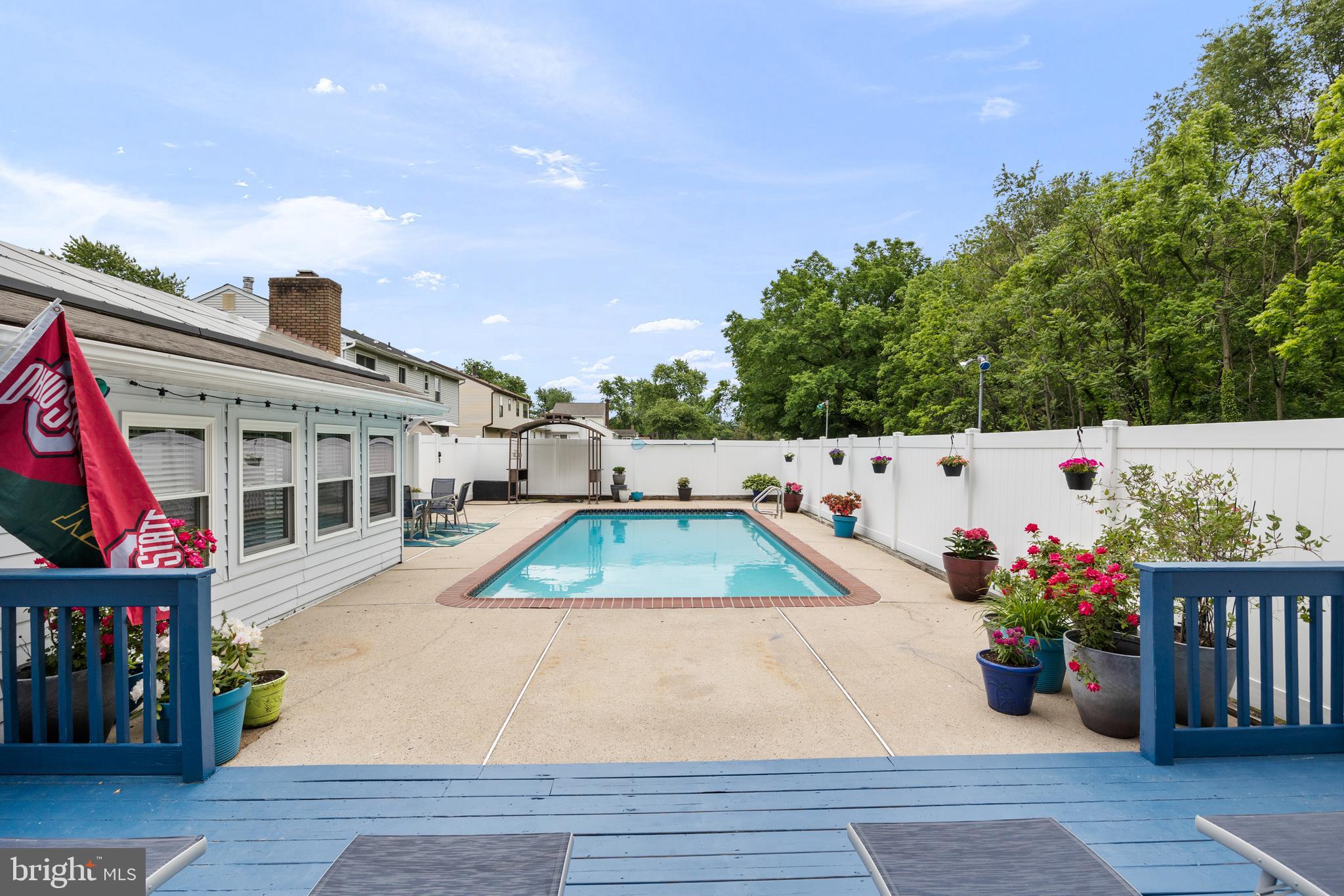 29 Fox Chase Road Marlton, NJ 08053 - Photo 23 of 25 Deck w/View of Pool