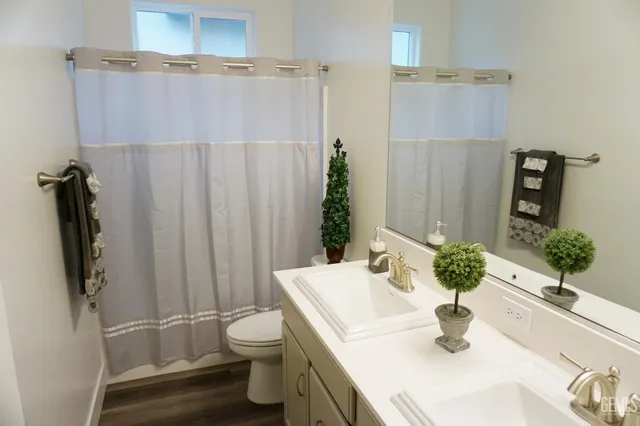 a living room with furniture and window