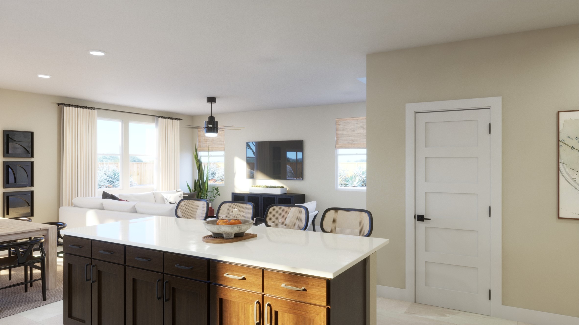140 Sycamore Pnes Lane Kyle, TX 78640 - Photo 13 of 17 a kitchen with a sink cabinets and window