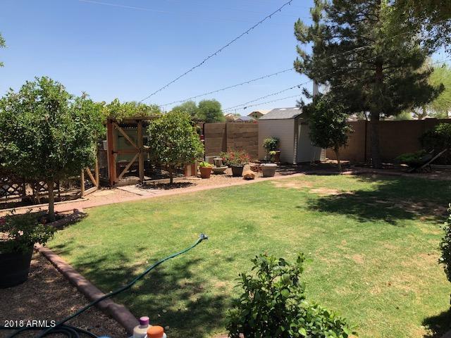 4173 South Martingale Road Gilbert, AZ 85297 - Photo 24 of 28 backyard