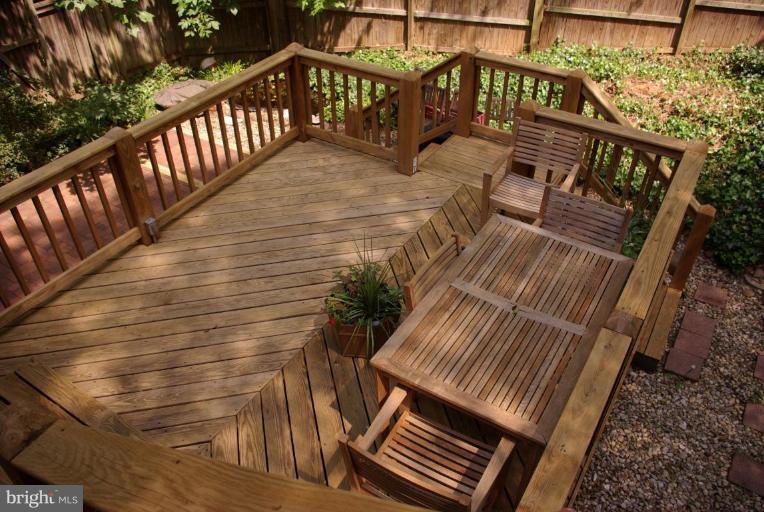 3503 Russell Road Alexandria, VA 22305 - Photo 14 of 16 a view of a balcony with wooden floor
