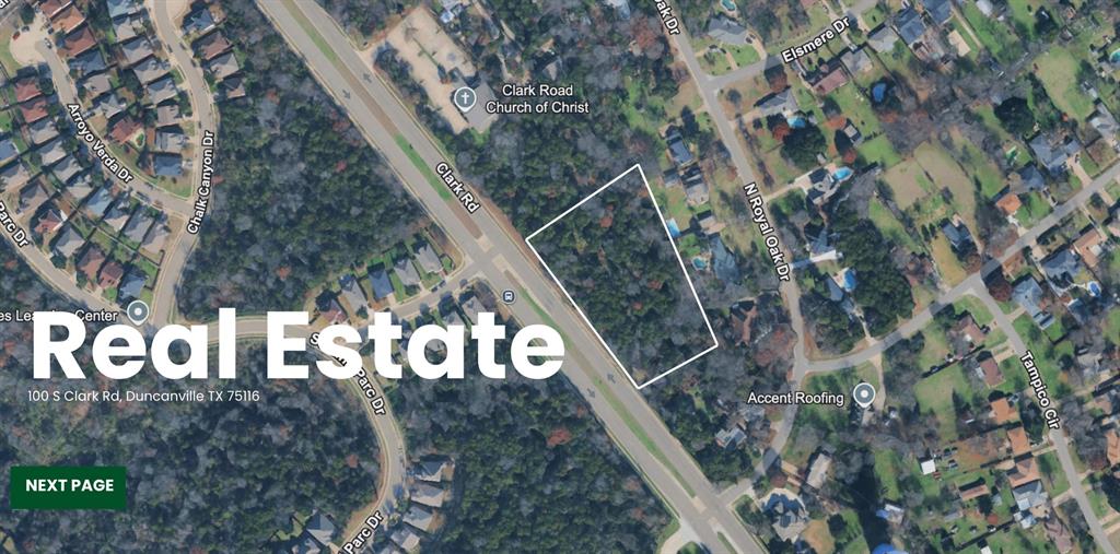 100 South Clark Road Duncanville, TX 75116 - Photo 1 of 3 a view of a tree in a yard