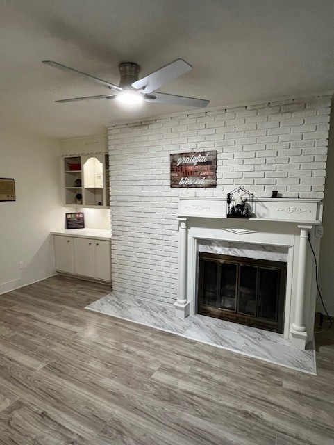 1386 Chisholm Road Cypress Inn, TN 38452 - Photo 42 of 58 a living room with furniture and a fireplace